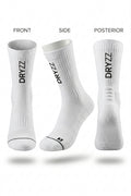 Dryzz Calcetín Running Crew White