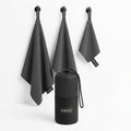 Dryzz Pack de Viaje ×3 — Toallas de microfibra con estuche