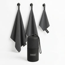 Dryzz Pack de Viaje ×3 — Toallas de microfibra con estuche